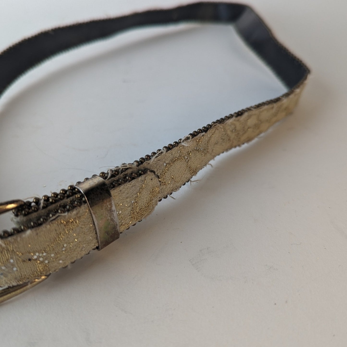 Gold Silk Belt - 30"