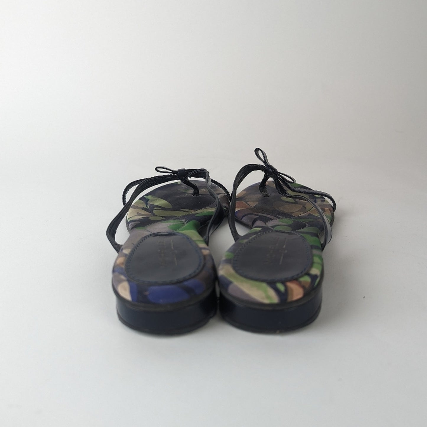 Michelle D Camo Sandals 7.5