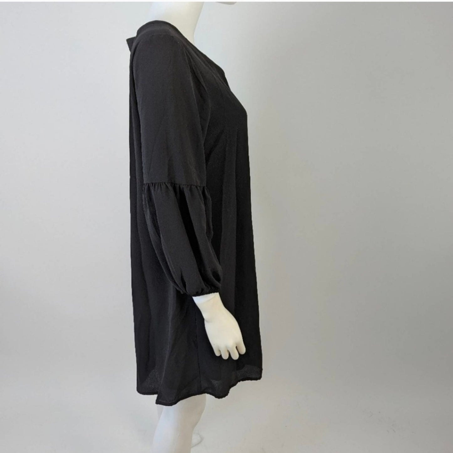 As U Wish Juniors Lantern Sleeve Dress / Medium