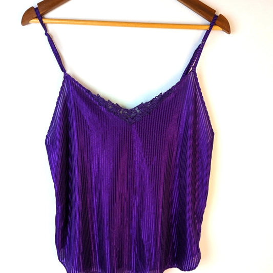 Vintage Nancy King Ribbed Cami - Medium