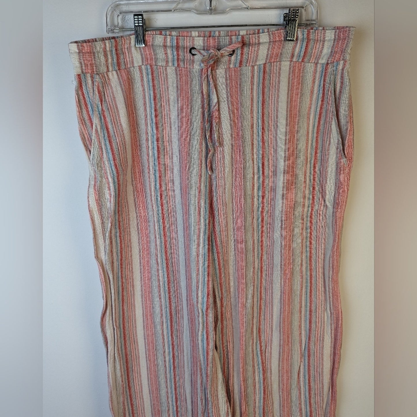 Westport Linen Striped Pants / Large