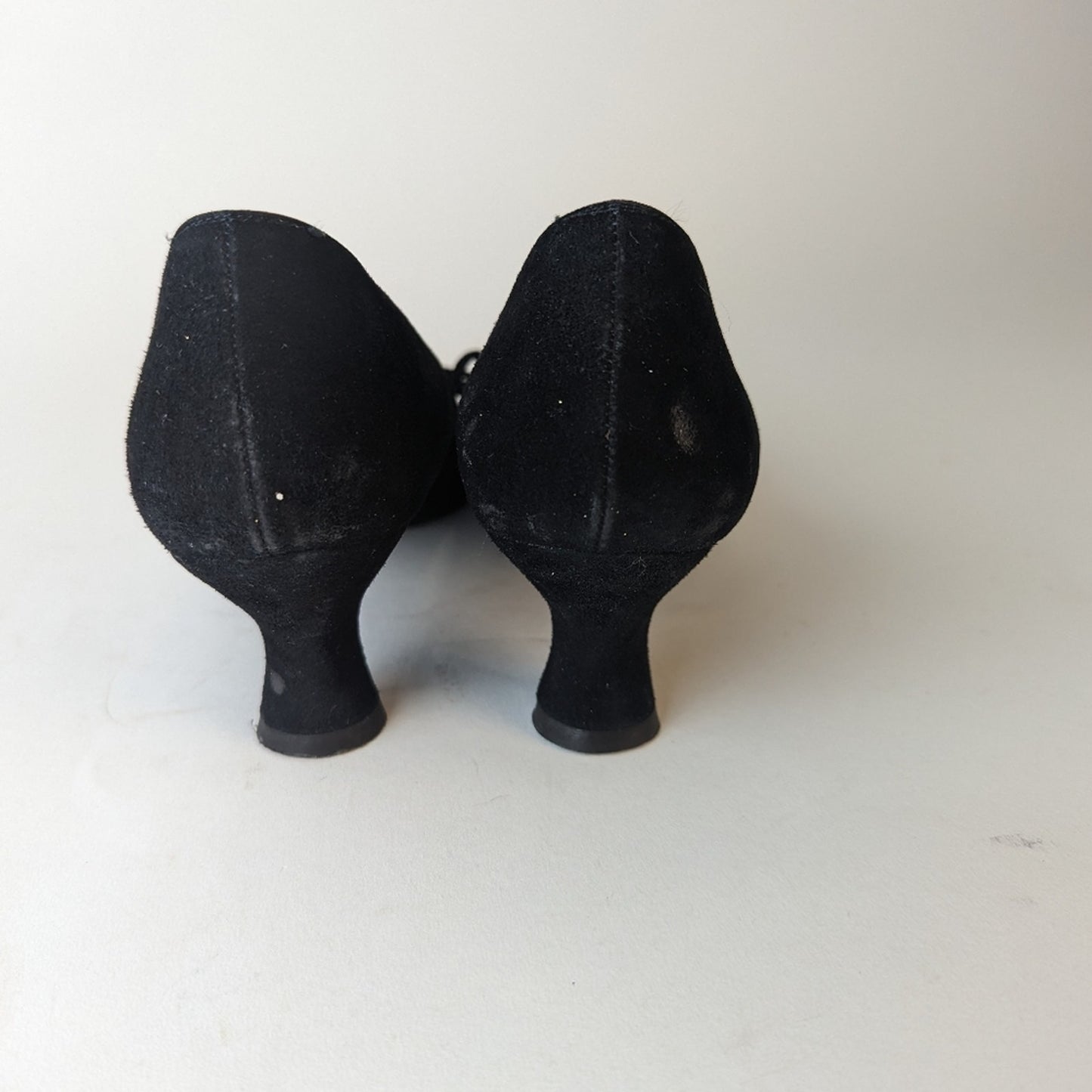 Bruno Magli Suede Heels - 6.5 AAA