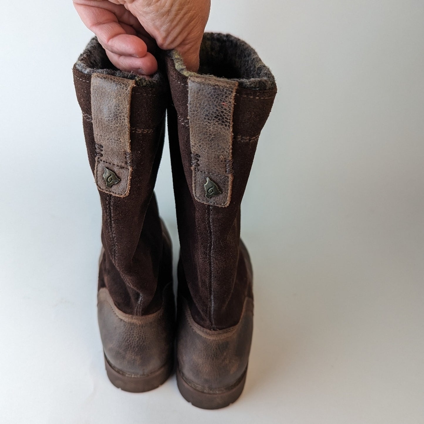 OluKai Women's Haleakala Suede Boots - 7.5