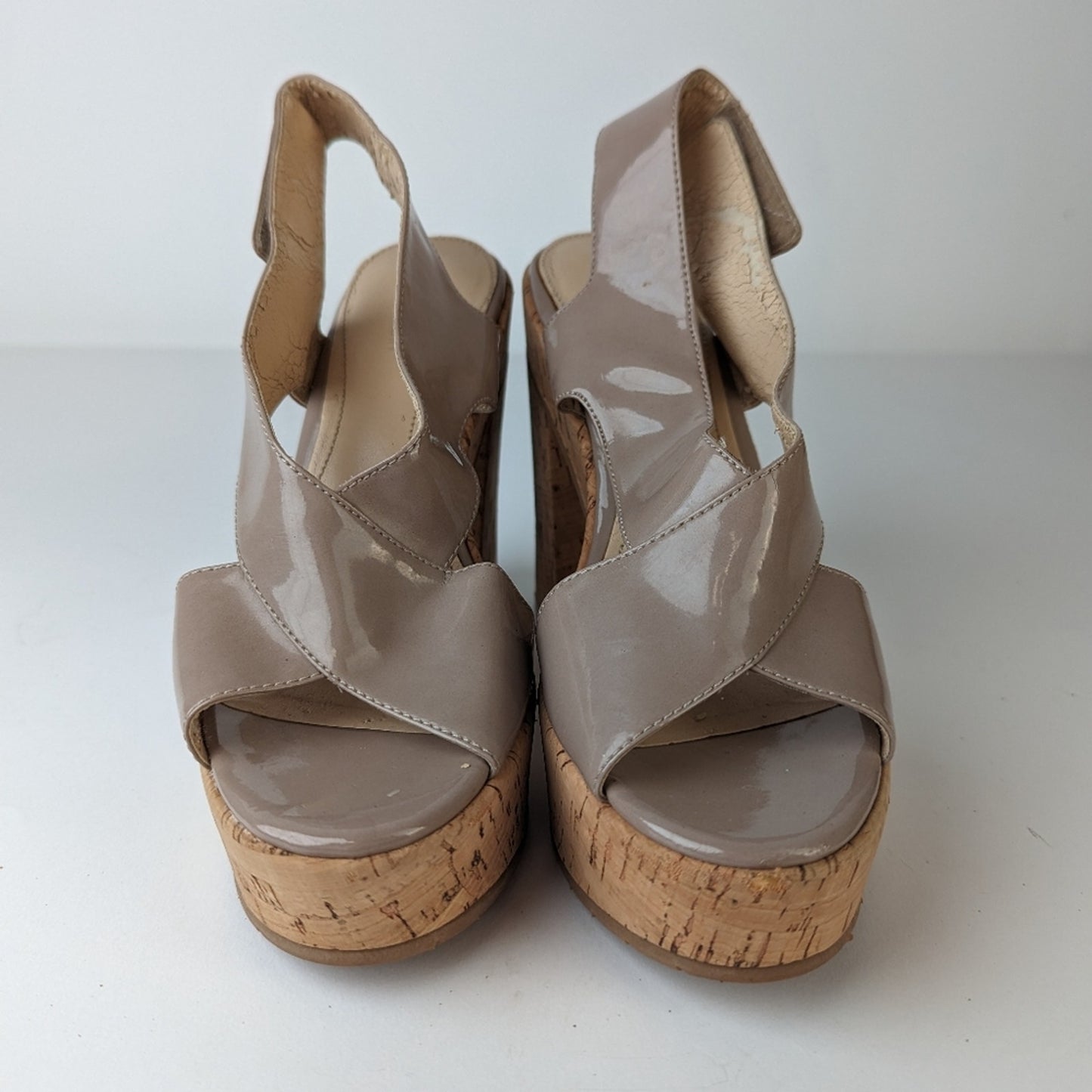 Calvin Klein Platform Cork Heels -7.5/8