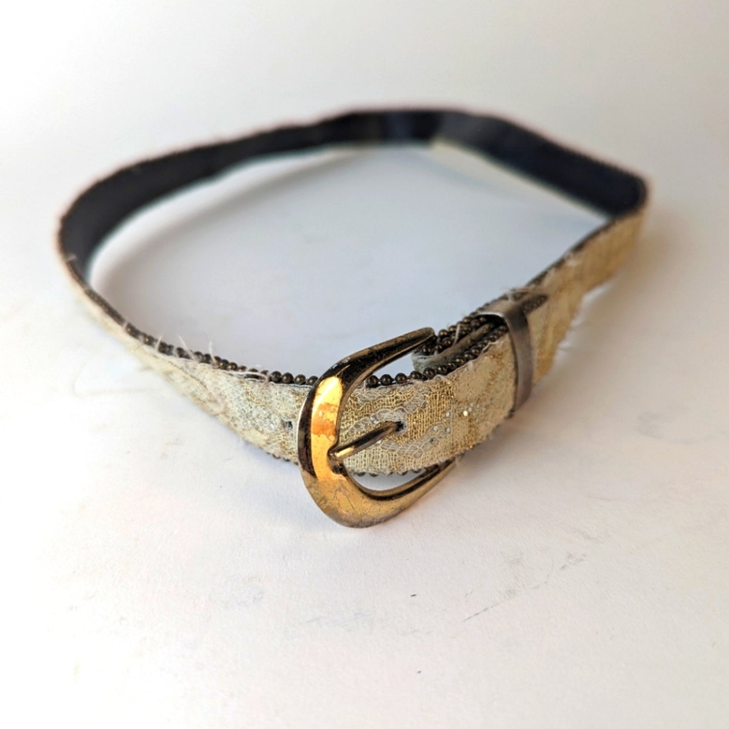 Gold Silk Belt - 30"