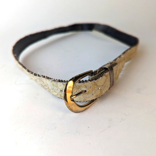 Gold Silk Belt - 30"