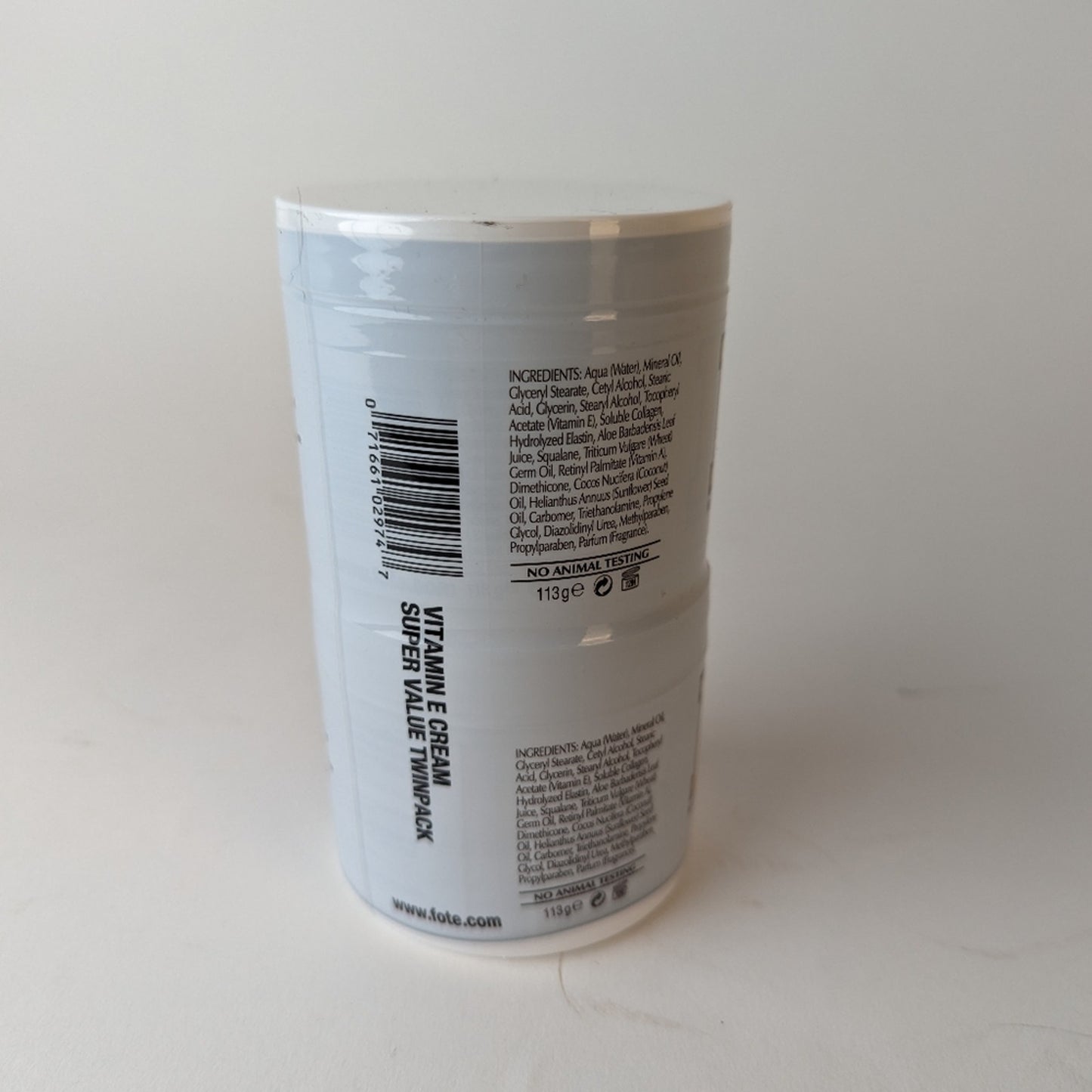 NWT Fruit of the Earth Vitamin-E Cream / 2 Pack