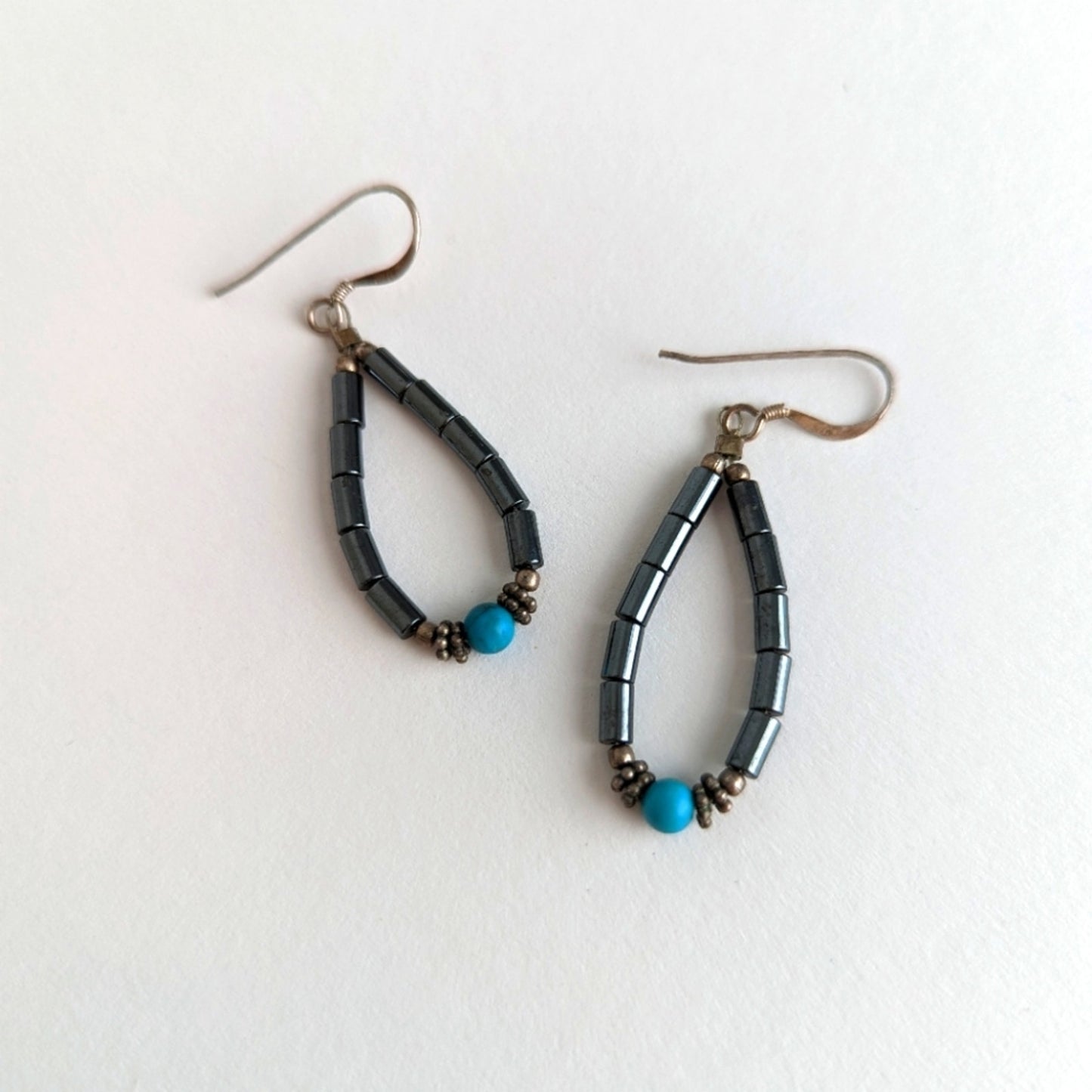 Beaded Hoop Earrings