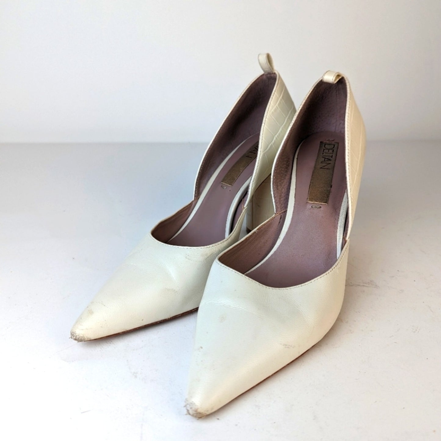 Deltan Croc Heels - 9