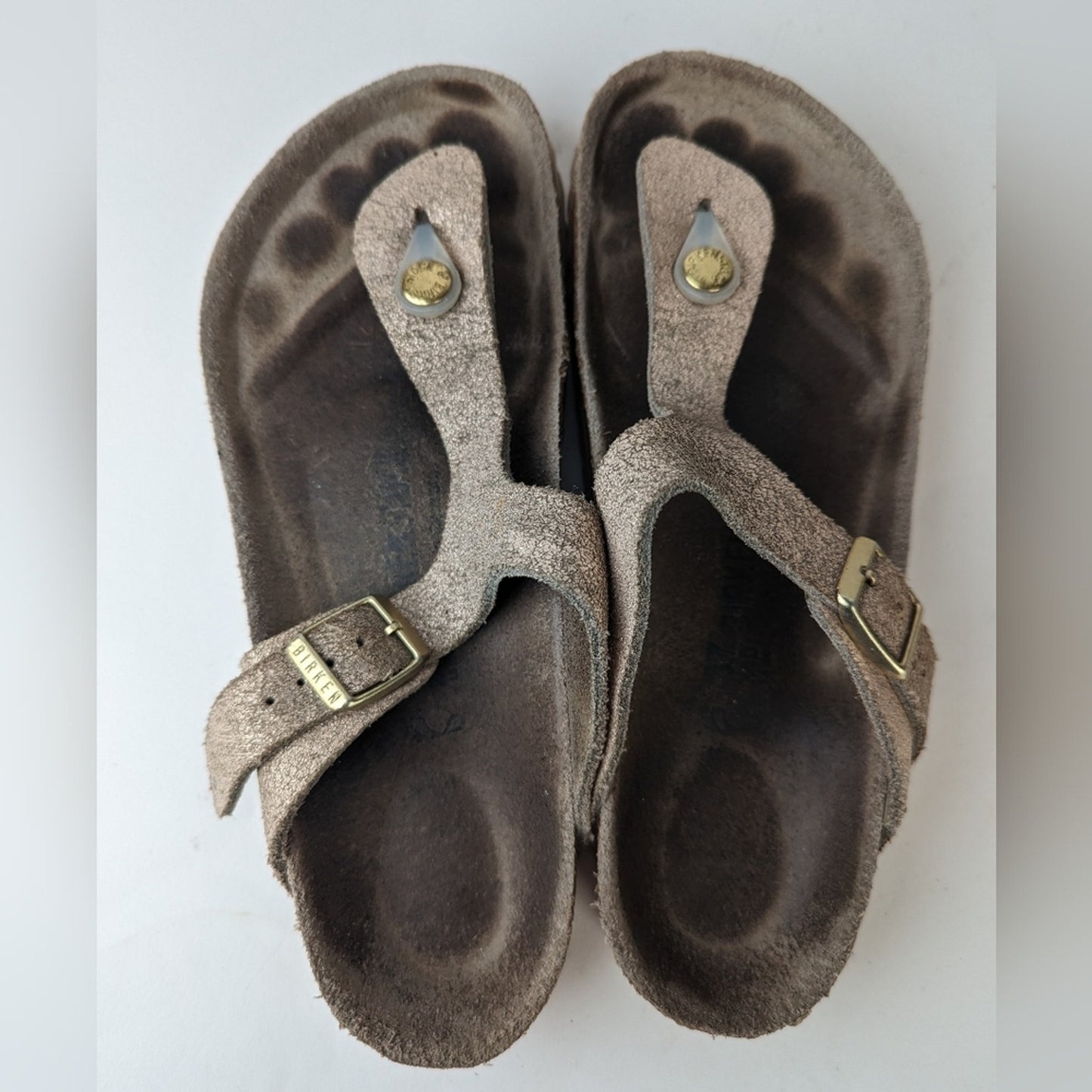 Birkenstock Gizeh  Sandal in Metallic 37(6-6.5)