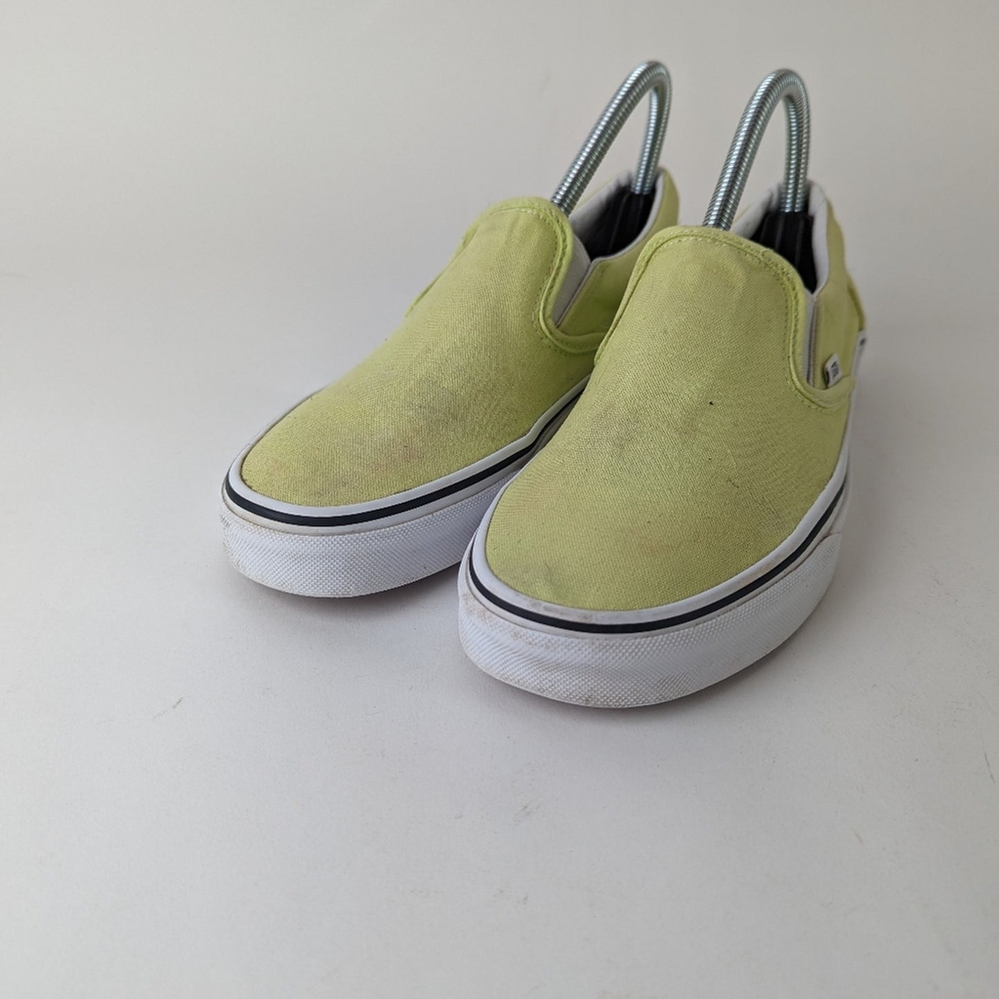 Vans Lime Green Loafers 6.5/8