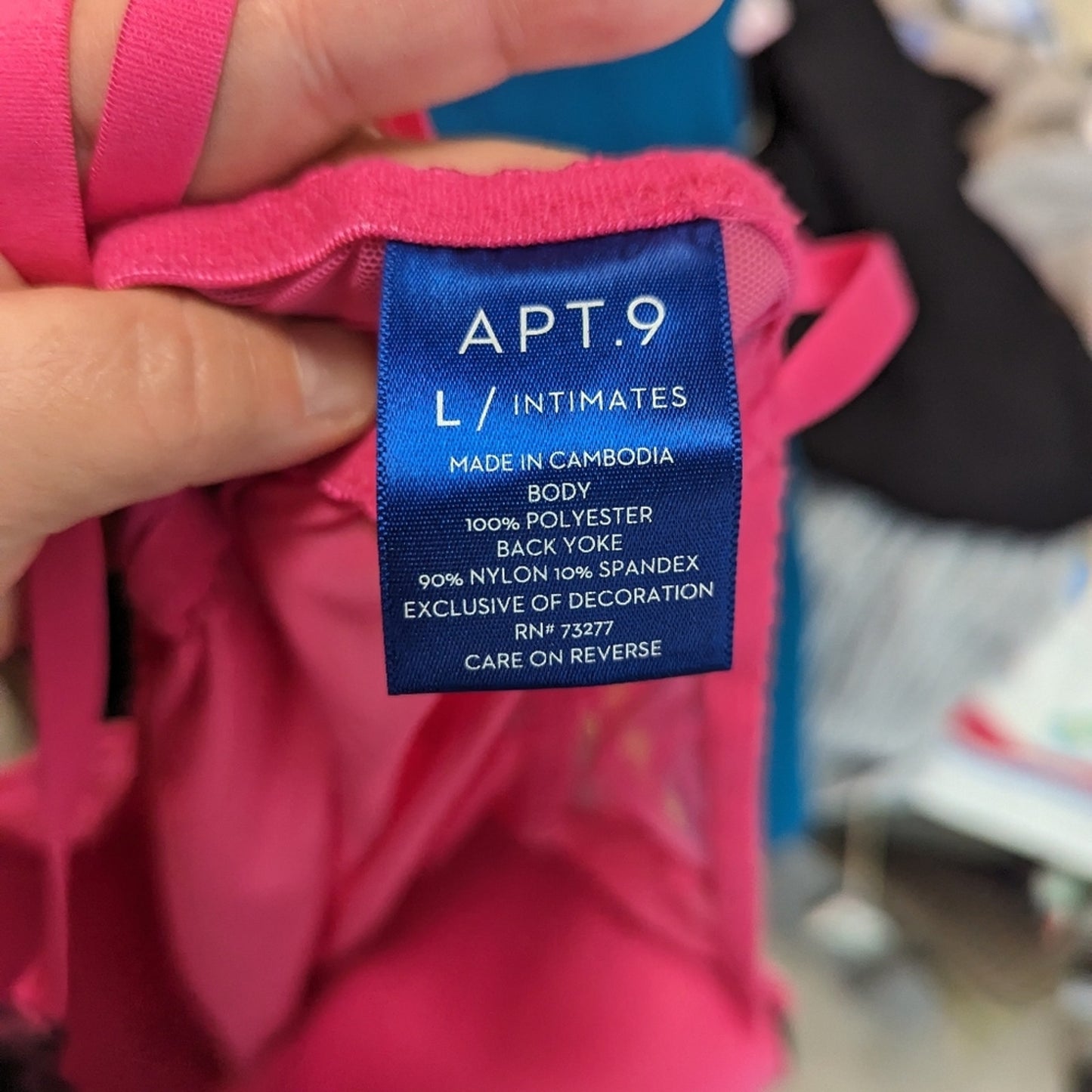 Apt. 9 Chiffon Babydoll Lingerie / Large