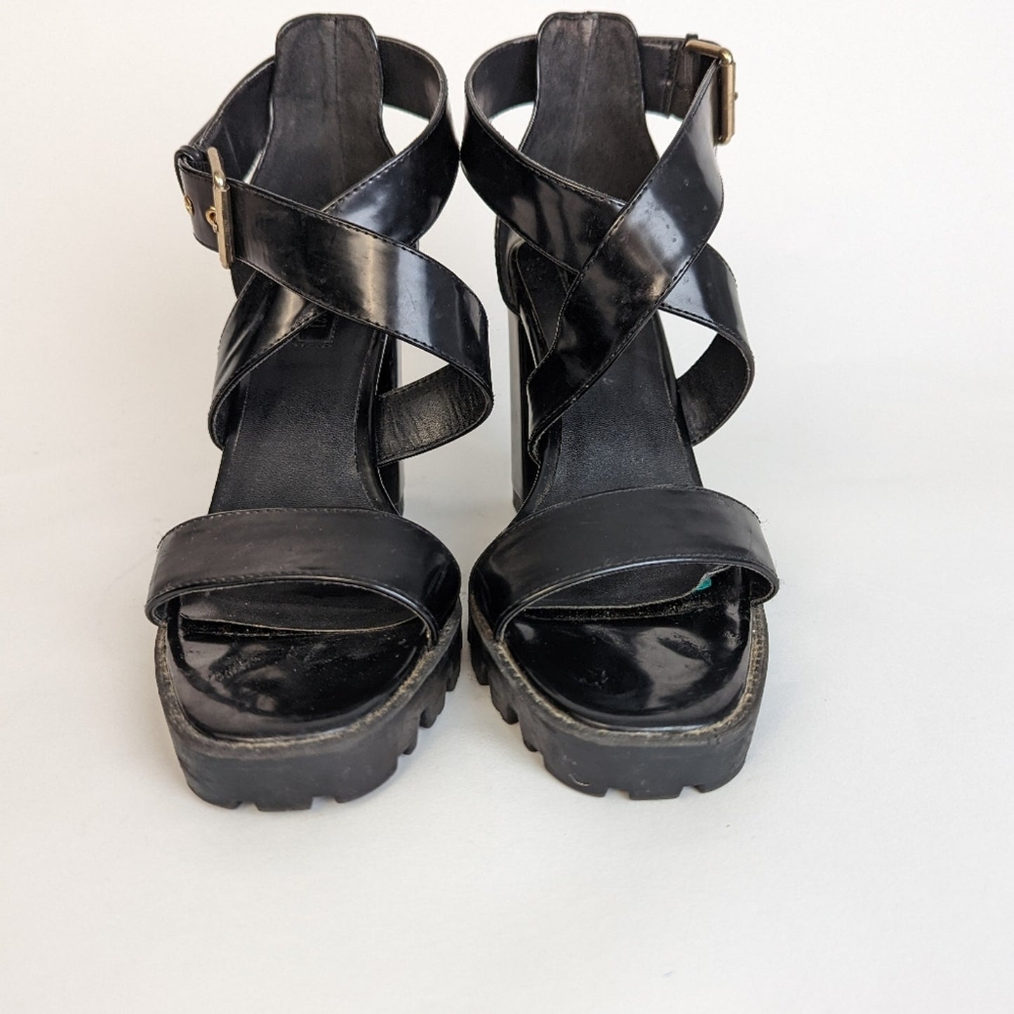 Chunky Forever 21 Block Heels - 9