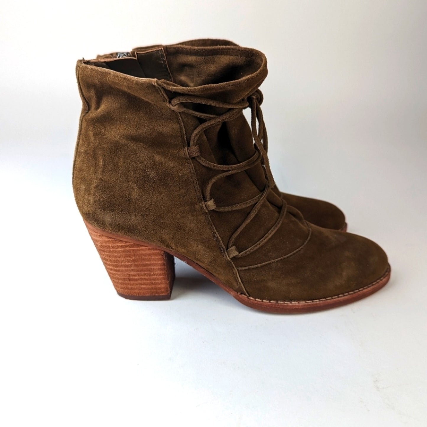 NWT Sam Edelman Millard Lace Up Boots 8