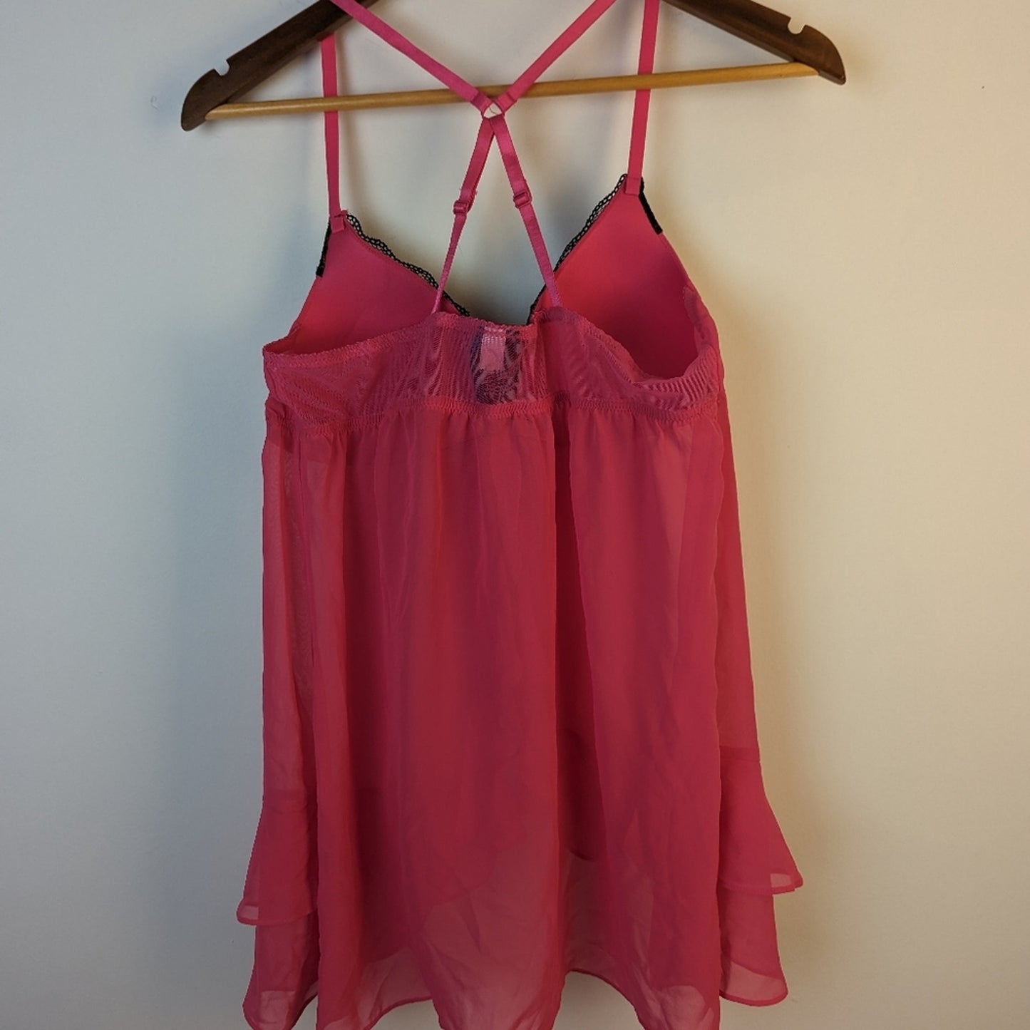 Apt. 9 Chiffon Babydoll Lingerie / Large