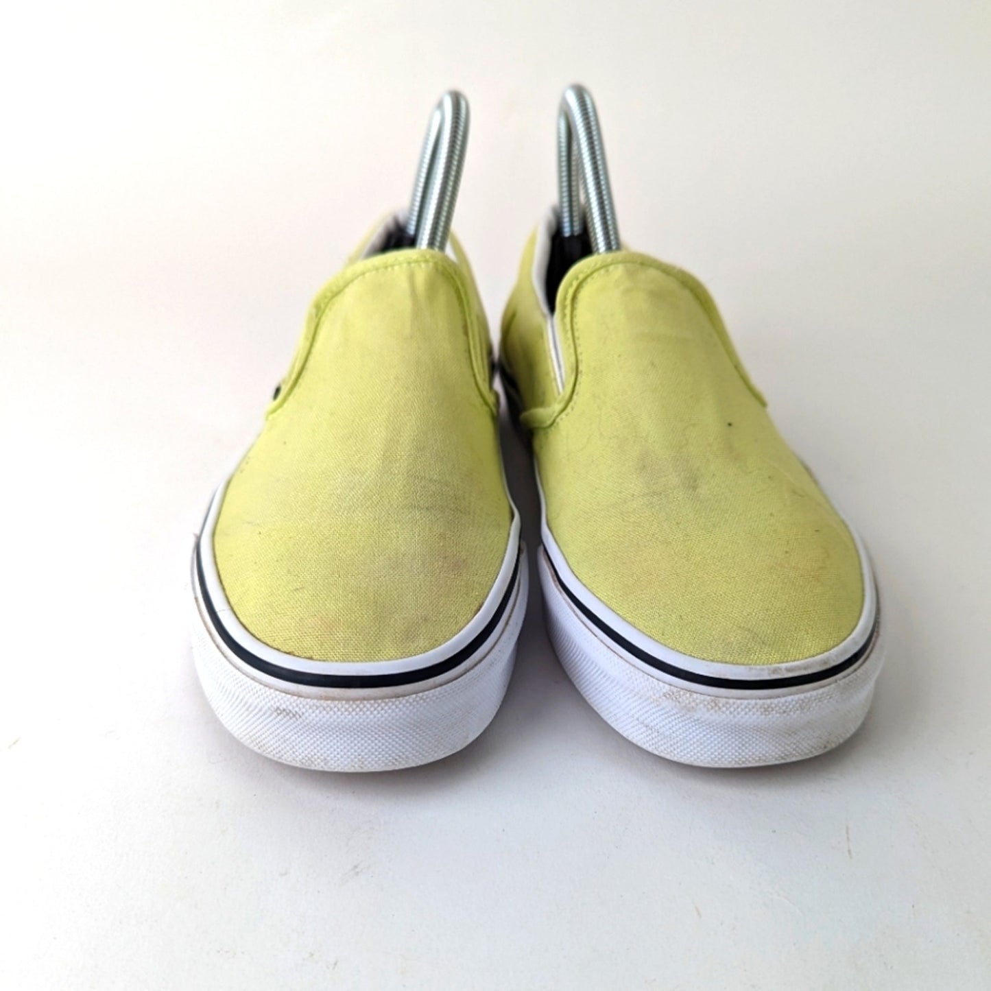 Vans Lime Green Loafers 6.5/8
