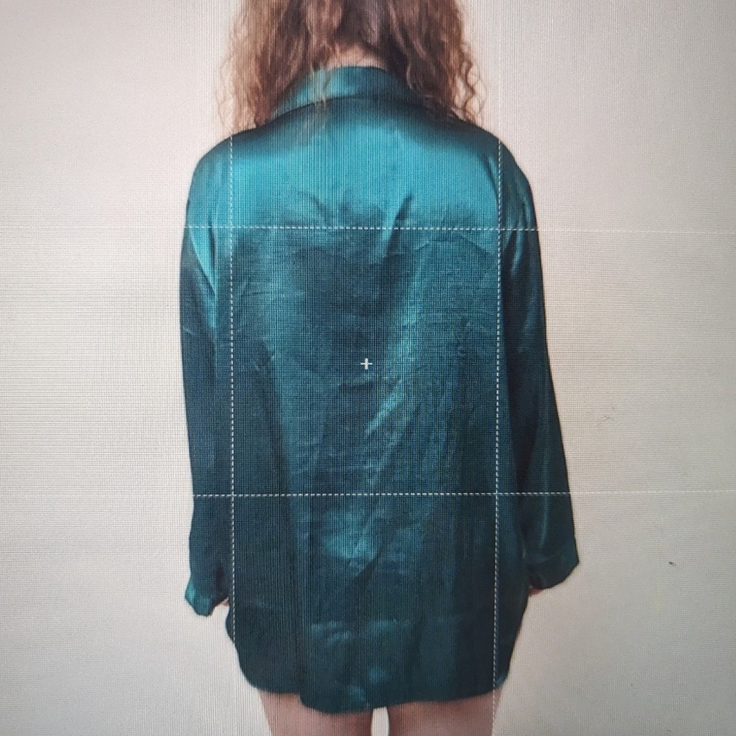 Vintage Victoria's Secret Silky Hunter Green Sleep Shirt - Large