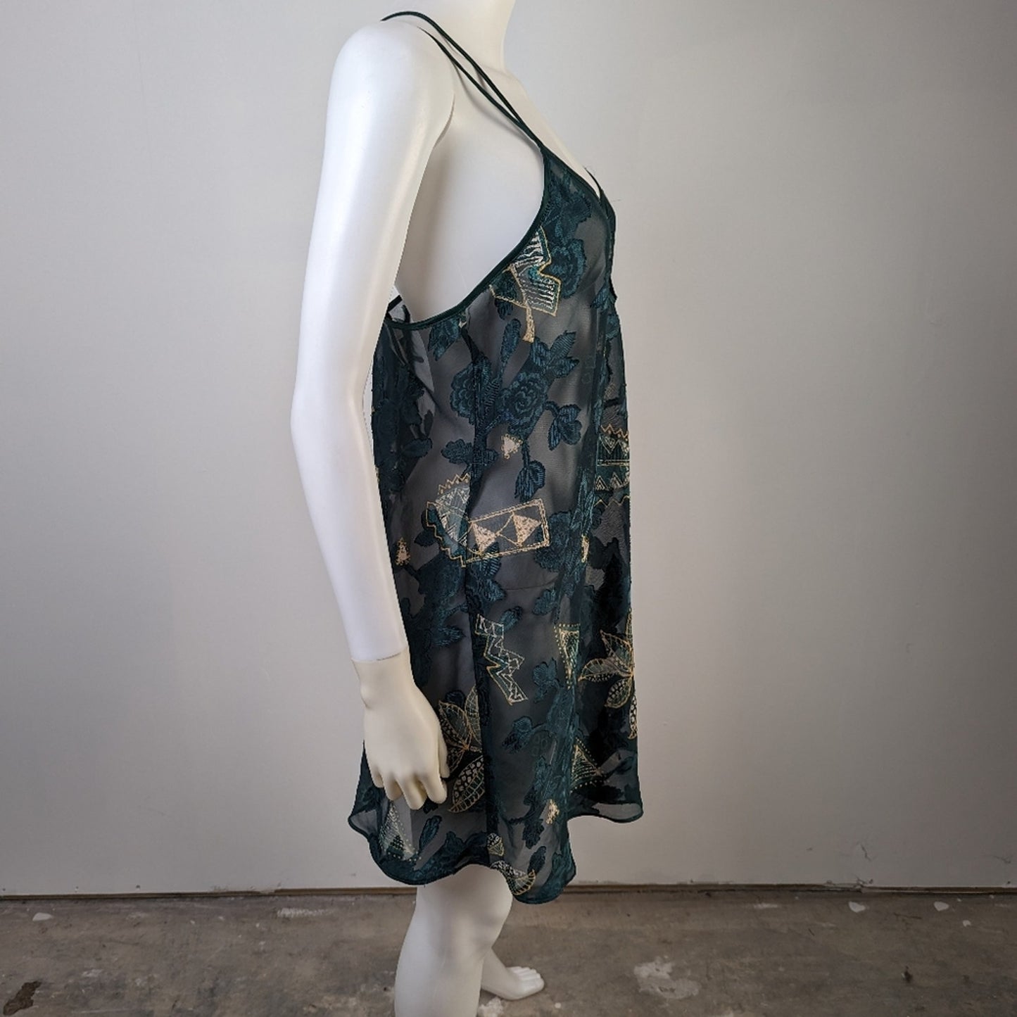 Vintage  80's Sheer Nightgown - M