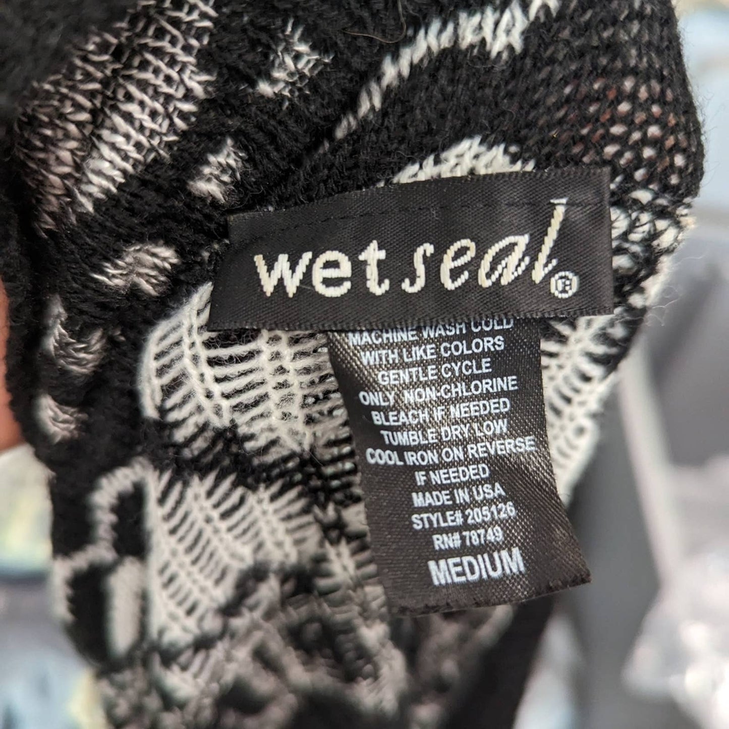 Wet Seal Knit Cardigan M