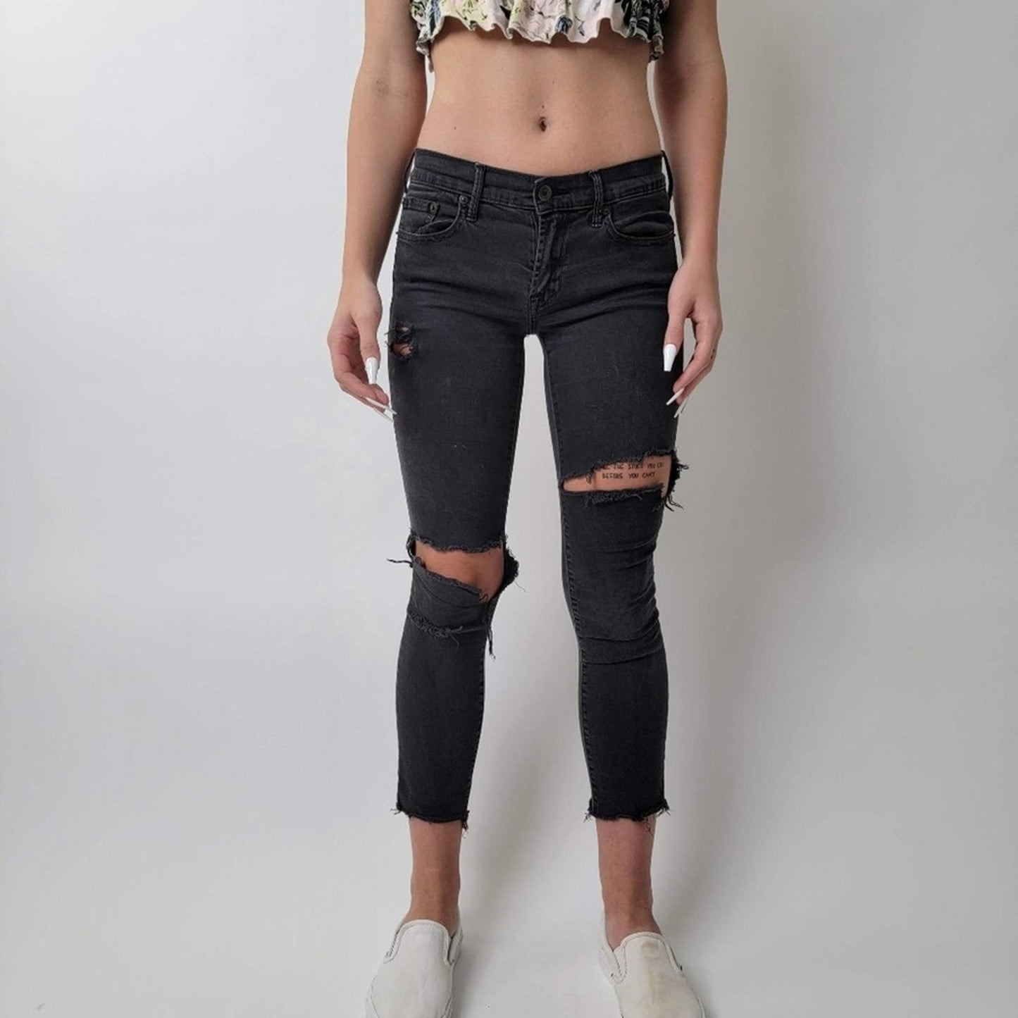 Lucky Brand Distressed Sweet N' Straight Jeans