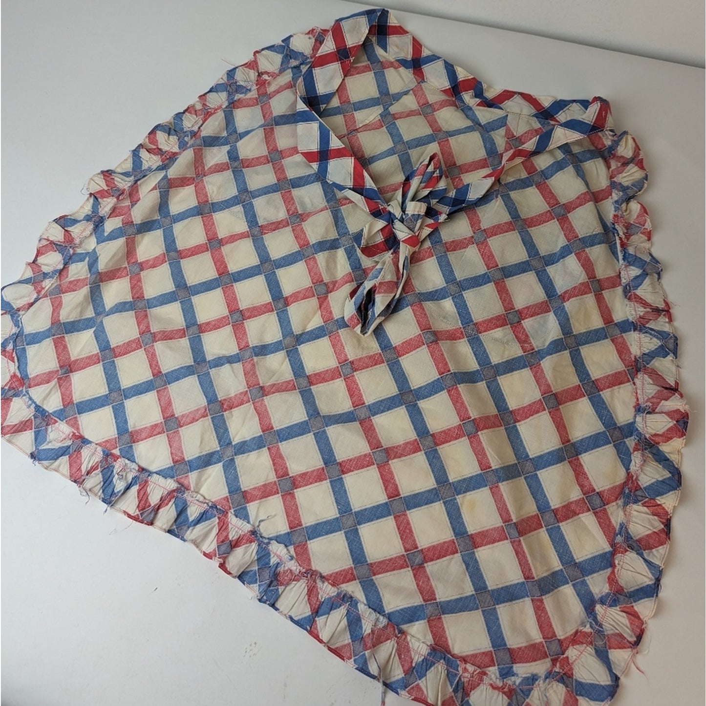 Vintage 50's Plaid Apron