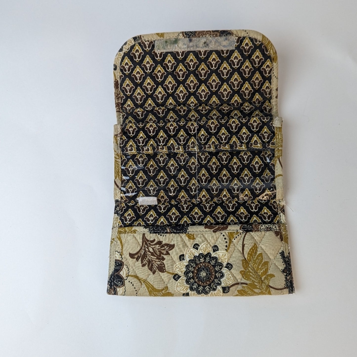 Maggie B Quilted Trifold Wallet