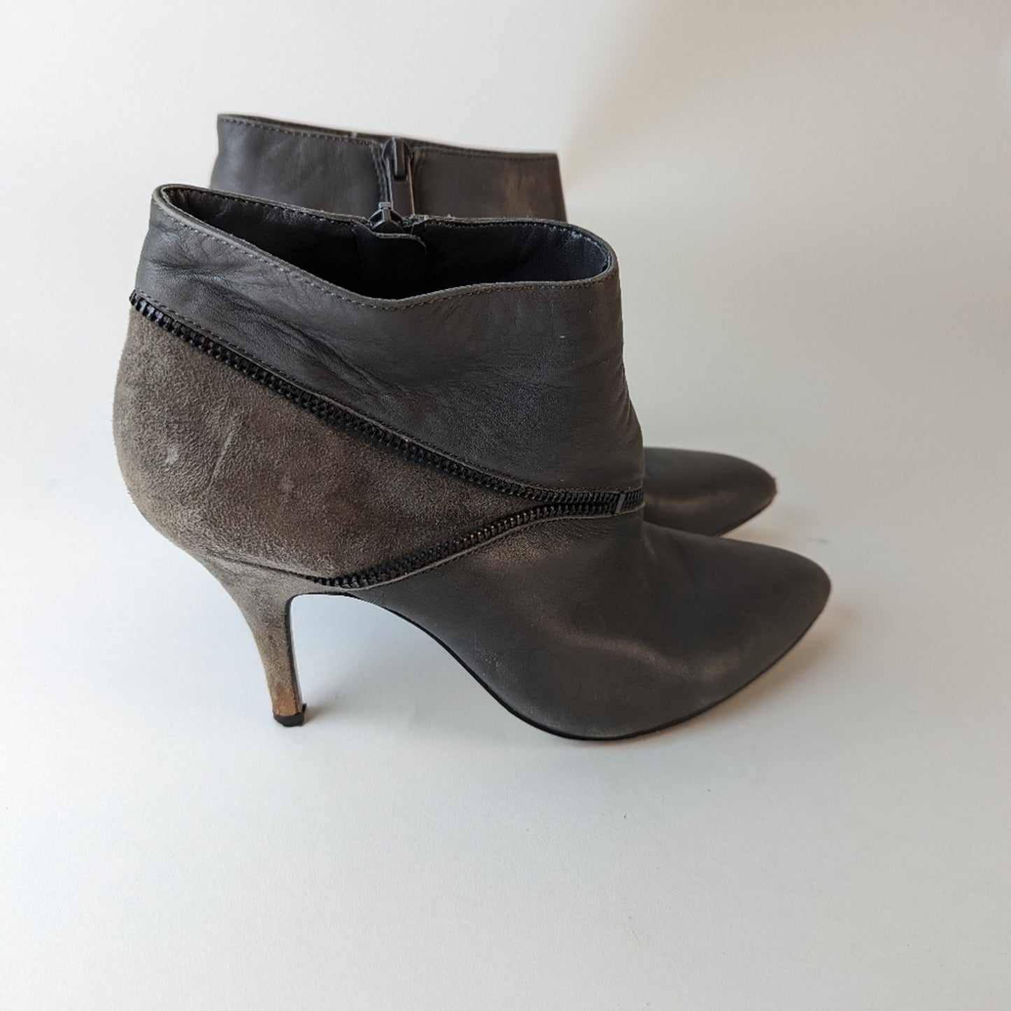 Saks Fifth Avenue Red Heeled Booties / 8.5