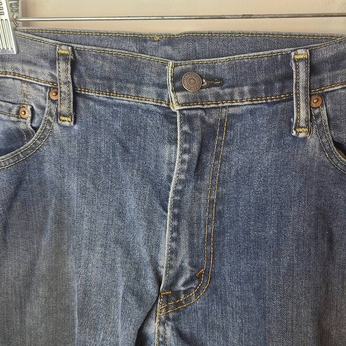 Levi's 504 Regular Fit Straight Leg Jeans
