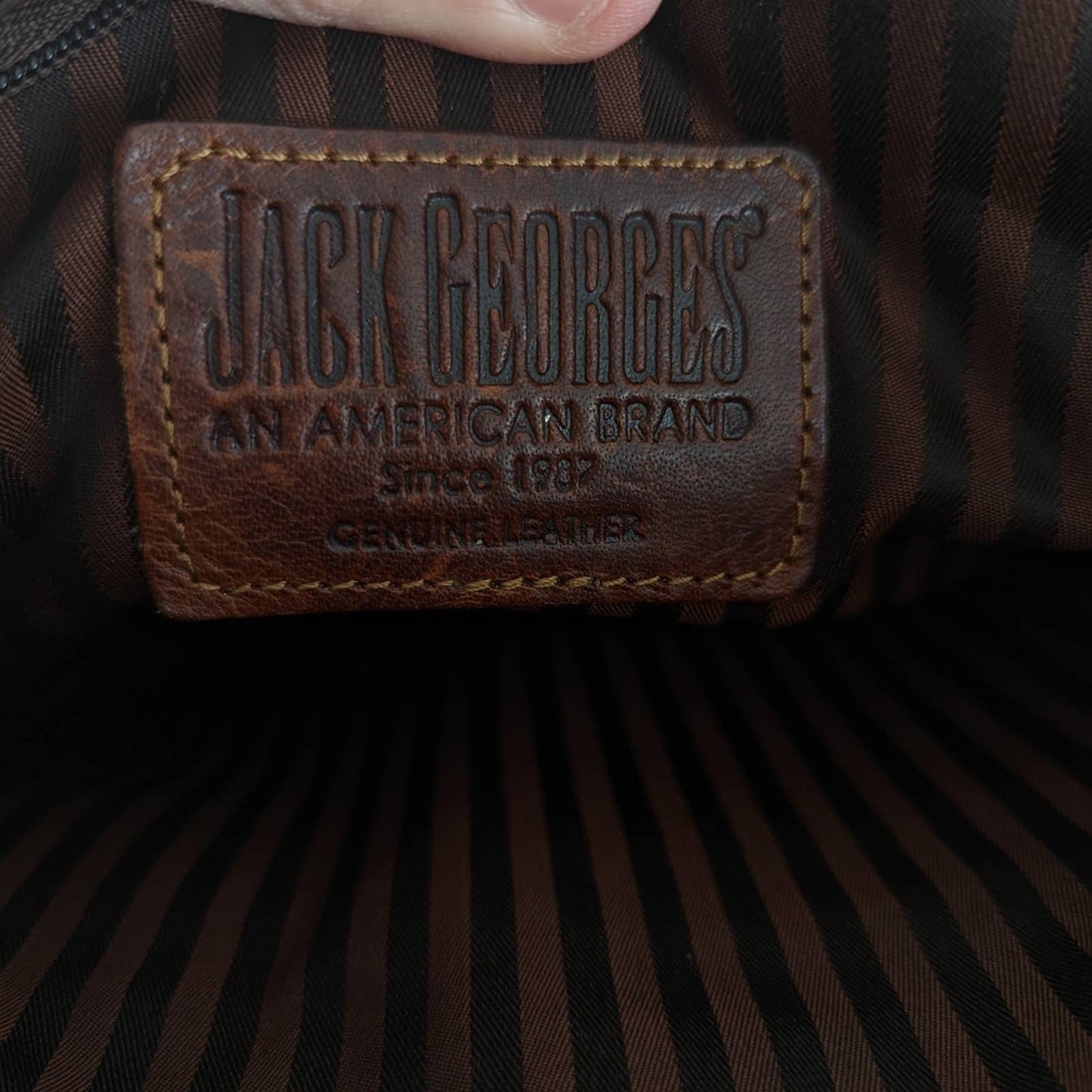 Jack Georges Voyager Crossbody Bag