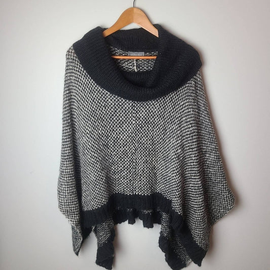 wooden ships knit pullover poncho